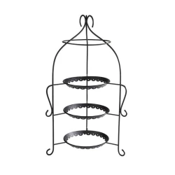 APS Plate Stand Black 22.5x16cm - Serveware for Dining