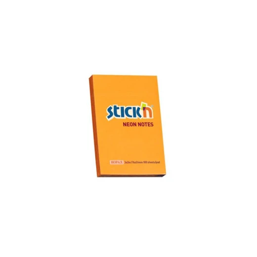 ملاحظات لاصقة 21156 مقاس 76×127 مم - 100 ورقة لون برتقال من ستيك ان ملاحظات لاصقة 21156 مقاس 76×127 مم - 100 ورقة لون برتقال من ستيك ان