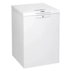WH 1410 A+ Chest Freezer – 133L Capacity, White, Energy Efficient Storage Freezer, Whirlpool