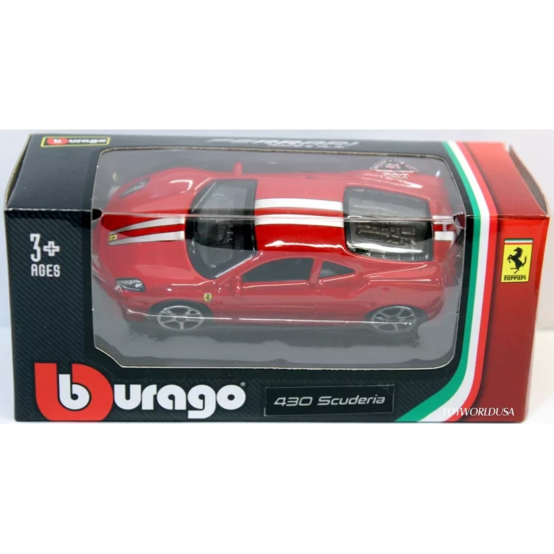 موديل سيارة معدنية Bburago Ferrari F12 Berlinetta 1/64 - أحمر - بوراغو