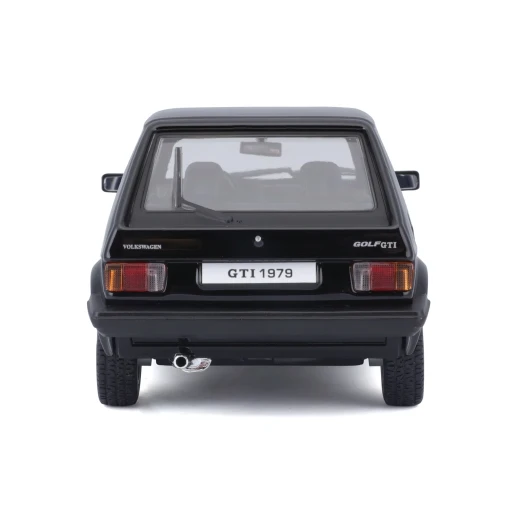 بوراغو 1:24 فولكس واجن VW Golf Mk1 GTI 1979 أسود نموذج مصبوب - بوراغو - Image 5