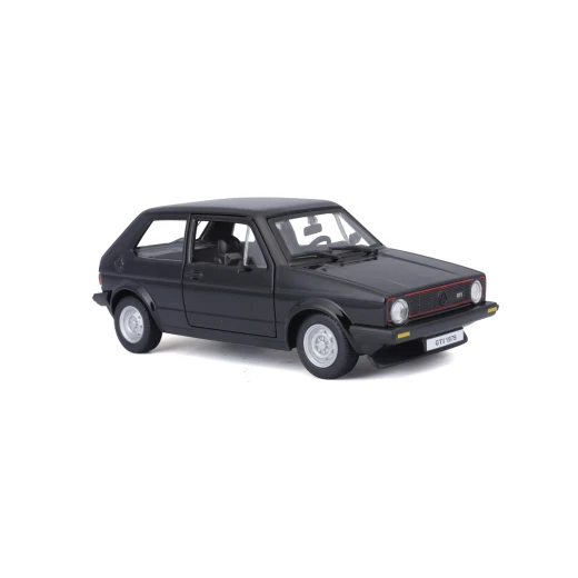 بوراغو 1:24 فولكس واجن VW Golf Mk1 GTI 1979 أسود نموذج مصبوب - بوراغو - Image 7