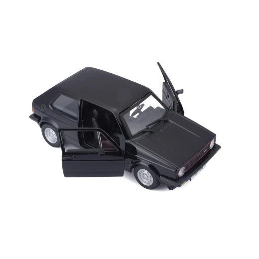 بوراغو 1:24 فولكس واجن VW Golf Mk1 GTI 1979 أسود نموذج مصبوب - بوراغو - Image 11