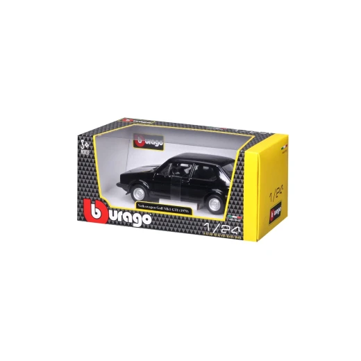بوراغو 1:24 فولكس واجن VW Golf Mk1 GTI 1979 أسود نموذج مصبوب - بوراغو - Image 15