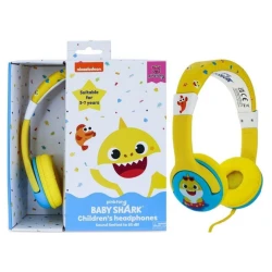 OTL Junior Baby Shark Holiday Headphones for Kids - Comfortable & Safe