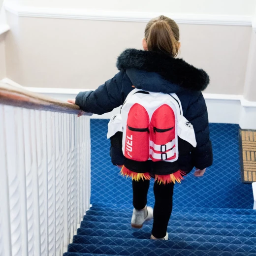 حقيبة ظهر Suck UK Jetpack للأطفال - بوليستر متين، أحزمة قابلة للتعديل - Image 2