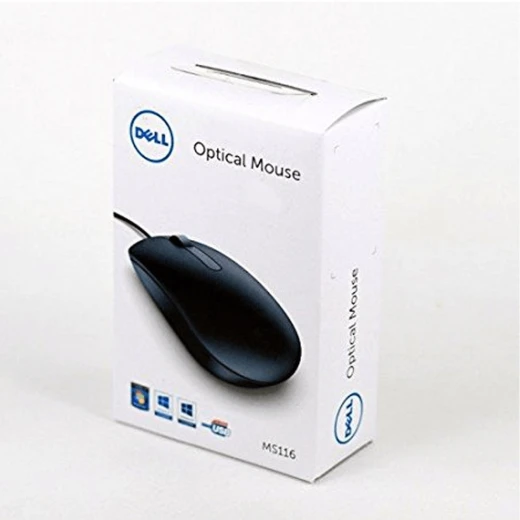 ماوس USB بصري Dell 275-BBCB (أسود) ماوس USB بصري Dell 275-BBCB (أسود)