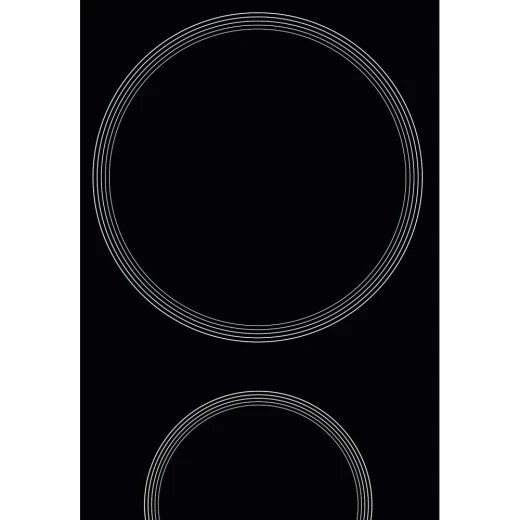 Whirlpool AKT 360/IX Electric Hob - 2 Rings, Built-in, Black Finish - ‎Whirlpool - Image 3