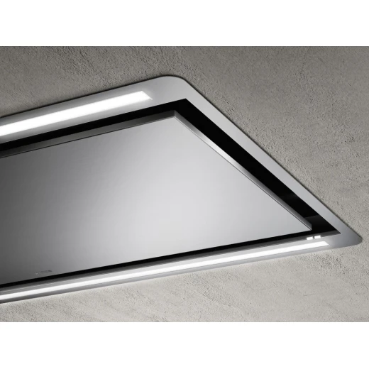 شفاط مطبخ علوي من إيليكا Hilight-X H30 ستانلس ستيل 100 سم تصميم عصري - إليكا - Image 3