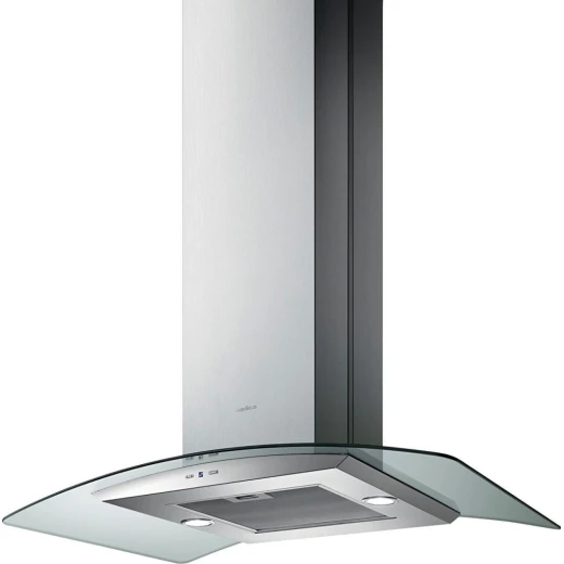 Elica Reef Island Stainless Steel 90cm Cooker Hood - Powerful Extraction