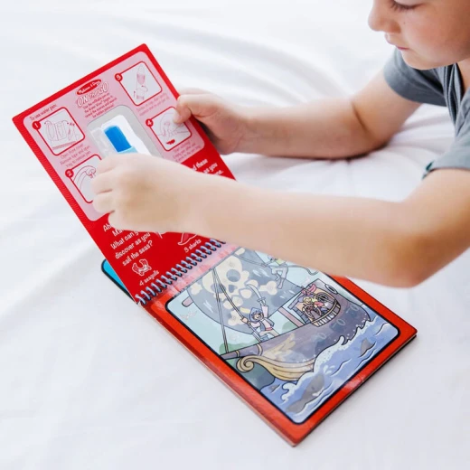كتاب تلوين مغامرات Melissa & Doug Water Wow! للأطفال - ميليسا اند دوج - Image 3
