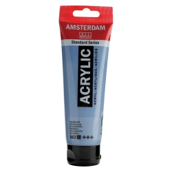 Amsterdam Greyish Blue Acrylic Paint 120ml - Durable, Lightfast, Versatile