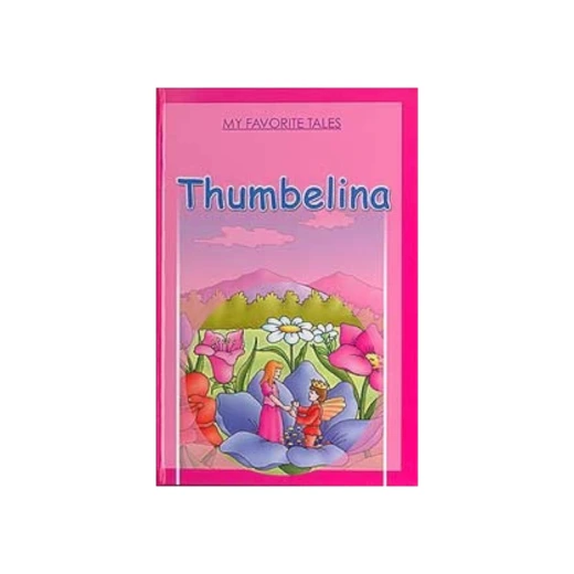 كتاب ثومبيلينا الإنجليزي بغلاف مقوى للأطفال من سن 6-8 سنوات