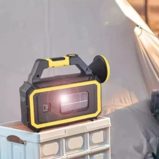 مصباح يدوي للطوارئ يعمل بالطاقة الشمسية من DAKA HS-8036 - موثوق به وقابل للحمل - Image 2