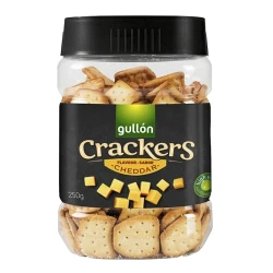 Gullon Cheddar Crackers 250g: Delicious, Flavorful Snacks for All Ages