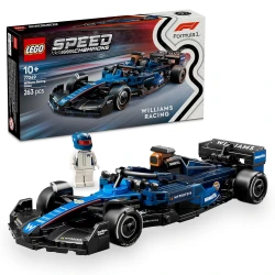 مجموعة سيارات سباق ويليامز ريسينغ FW46 F1 من ليجو سبيد تشامبيونز، 77249، مكعبات بناء، مناسبة للأطفال من سن 10 سنوات فما فوق، هدية للأولاد والبنات
