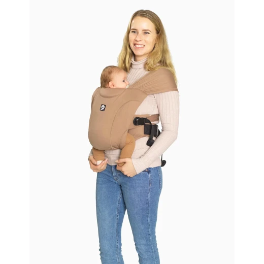 Dooky Be One Mocha Baby Carrier: Ergonomic, Breathable, 56-74 CM - Dooky - Image 5