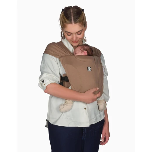 Dooky Be One Mocha Baby Carrier: Ergonomic, Breathable, 56-74 CM - Dooky - Image 4