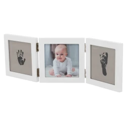 Dooky Happy Hands Triple Frame Kit: Capture Baby's Prints & Memories