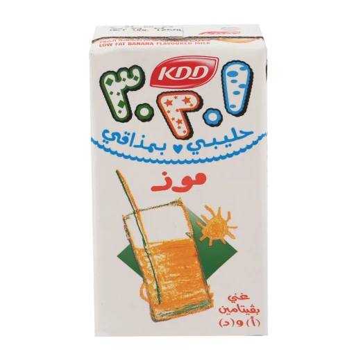 KDD 1.2.3 Banana Milk for Kids 125ml, Delicious Flavored Milk Drink, Enriched with Vitamin A & D, Nutritious and Refreshing Snack KDD 1.2.3 Banana Milk for Kids 125ml, Delicious Flavored Milk Drink, Enriched with Vitamin A & D, Nutritious and Refreshing Snack