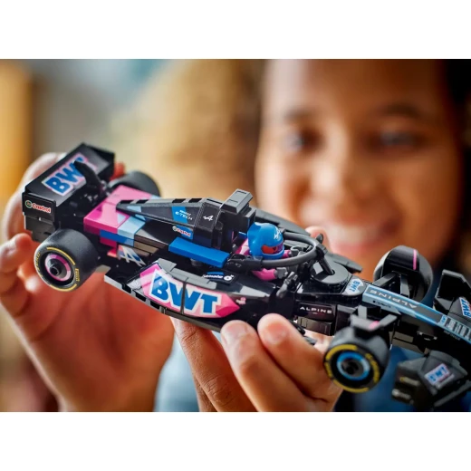 LEGO Speed Champions BWT Alpine F1 Team A524 Race Car Toy Vehicle 77248 Building Blocks Toys for 10+ Gift for Boys and Girls - LEGO - Image 3