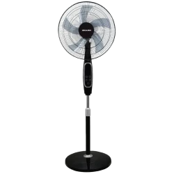Sharek SF-55R 18-Inch Black Ceiling Fan with Remote Control – 4 Adjustable Speeds Quiet & Energy-Efficient Modern Design  Ideal for Bedrooms Living Rooms Officesand Comfortable Air Circulation