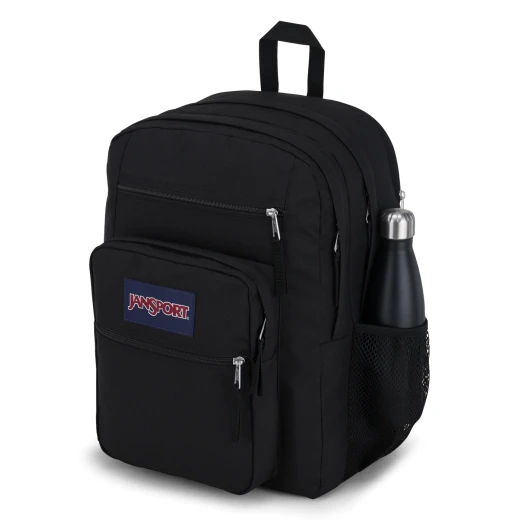 حقيبة ظهر جانسبورت بيغ ستودنت – سعة كبيرة، مزودة بجيب للابتوب، لون أسود (سعة 34 لترًا) - جان سبورت - Image 3