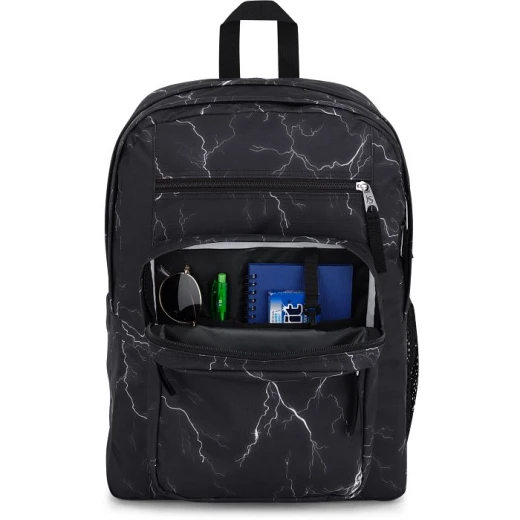 Jansport Big Student Backpack - Black - 2100ci - Laptop Compartment - JanSport - Image 2