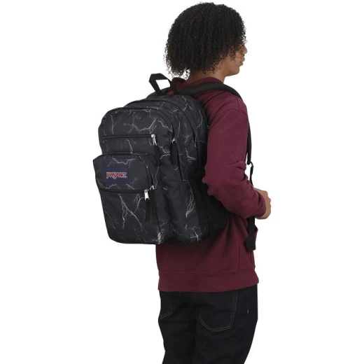 Jansport Big Student Backpack - Black - 2100ci - Laptop Compartment - JanSport - Image 5