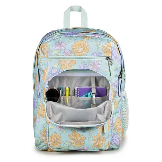 JanSport Big Student Backpack, Faded Floral Fresh Mint, Laptop Pocket, 1 Piece, 34L - JanSport - Image 4