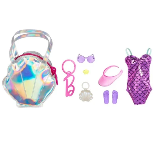 Mattel Barbie Fashion Accessory Bags for Girls Ages 3+ Stylish Outfits & Themed Accessories 1 Piece - Barbie - Image 6
