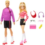 Barbie & Ken Fashionistas Roller Skating Dolls Set 65th Anniversary Edition 2 Dolls - Barbie