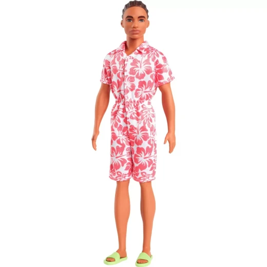 Barbie Ken Fashionistas Doll #235 Hawaiian Jumpsuit & Green Sandals Kids Toy 3+ Years Barbie Ken Fashionistas Doll #235 Hawaiian Jumpsuit & Green Sandals Kids Toy 3+ Years