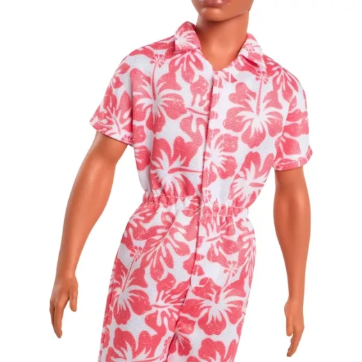 Barbie Ken Fashionistas Doll #235 Hawaiian Jumpsuit & Green Sandals Kids Toy 3+ Years - Barbie - Image 5