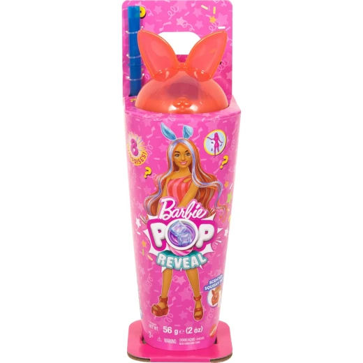 Mattel Barbie Pop Reveal Bright Bunny Doll & Accessories Set for Kids Imaginative Play Scented Toy - Barbie - Image 3