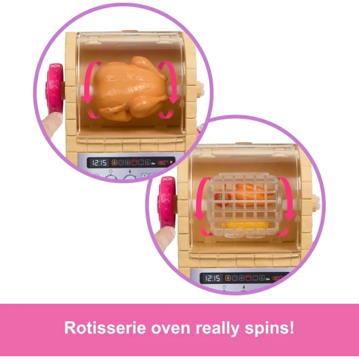 Mattel Barbie & Teresa Recipe for Friendship Kitchen Playset with Dolls & Accessories for Creative Cooking - Barbie - Image 5
