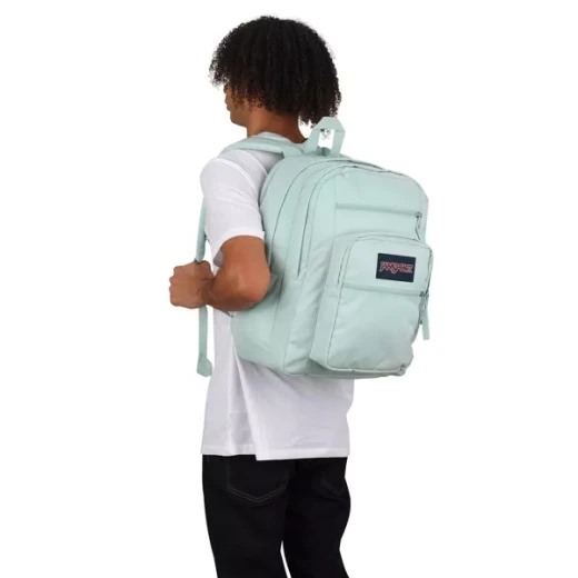 JanSport Big Student 17.5" Backpack - Fresh Mint - Laptop Compartment - JanSport - Image 3
