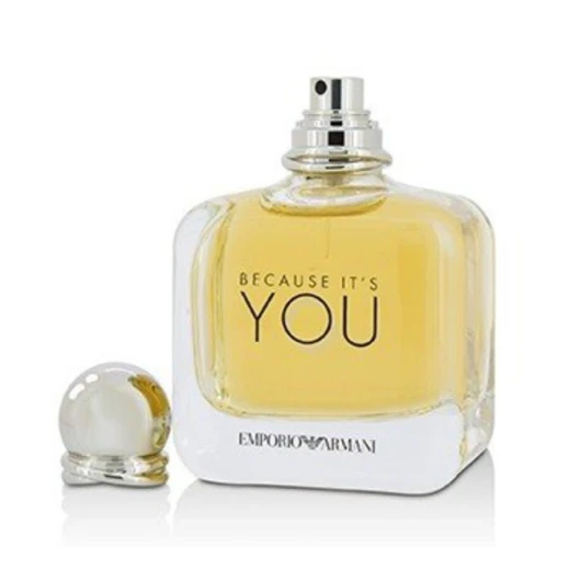 Emporio Armani Because It's You Eau de Parfum 100ml for Women Floral Fruity Fragrance Captivating Aroma Gift Set - Emporio Armani - Image 4