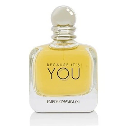 Emporio Armani Because It's You Eau de Parfum 100ml for Women Floral Fruity Fragrance Captivating Aroma Gift Set - Emporio Armani - Image 3