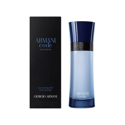 أرماني كود كولونيا ماء تواليت 75 مل عطر منعش للرجال للاستخدام النهاري