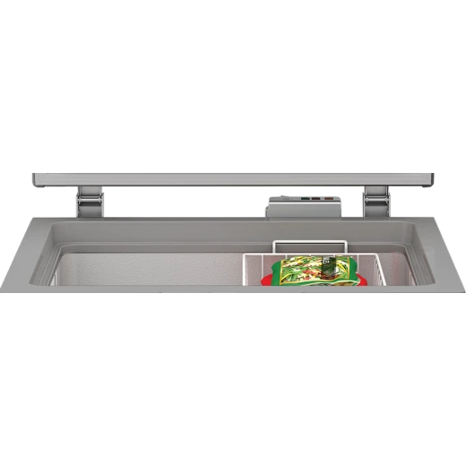 Beko 205L Chest Freezer - A+ Energy Efficient with Quick Freeze Silver - Beko - Image 3