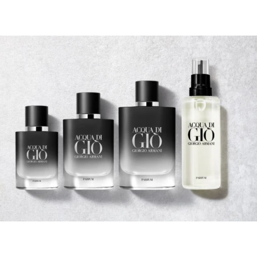 عطر جورجيو أرماني أكوا دي جيو بارفان عبوة إعادة تعبئة 150 مل عطر خشبي مائي للرجال يدوم طويلاً - جورجيو أرماني - Image 2