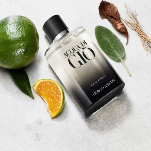 عطر جورجيو أرماني أكوا دي جيو أو دي بارفان 200 مل للرجال عطر منعش يدوم طويلاً - جورجيو أرماني - Image 2