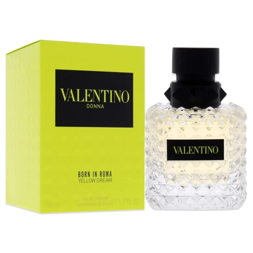 Valentino Donna Born In Roma Yellow Dream Eau de Parfum 50ml Spray for Women | Citrus Floral Fragrance