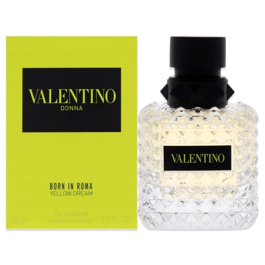Valentino Donna Born In Roma Yellow Dream Eau de Parfum 50ml Spray for Women | Citrus Floral Fragrance - Valentino - Image 3