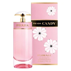 Prada Candy Florale 80ml EDT for Women | Floral Gourmand with Limoncello, Peony & Caramel