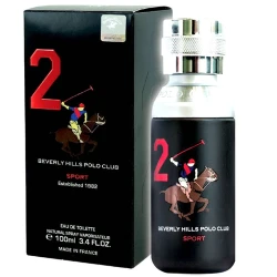 Beverly Hills Polo Club Sports No 2 Eau de Toilette 100ml Men's Fragrance Invigorating Scent