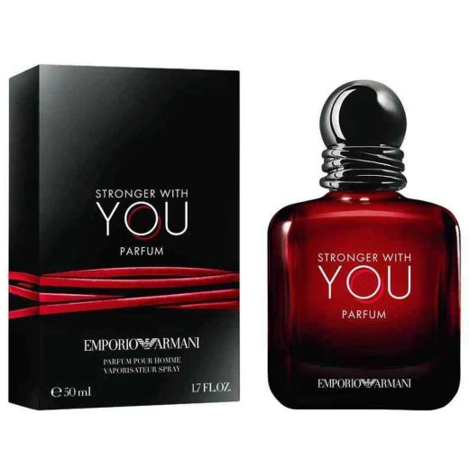 Emporio Armani Stronger With You Parfum 50ml Men's Warm Spicy Fragrance Gift Set Emporio Armani Stronger With You Parfum 50ml Men's Warm Spicy Fragrance Gift Set