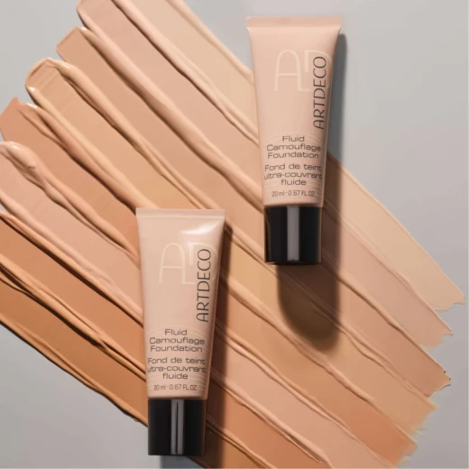 ARTDECO Fluid Camouflage Foundation Full Coverage Matte Finish Concealer 20ml for Flawless Complexion - ArtDeco - Image 4