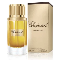 Chopard Oud Malaki Eau de Parfum for Men 80ml Luxurious Amber Leather Smoke Fragrance